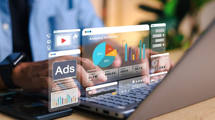 Sustained digital performance planning analytics dashboard for marketing campaigns.